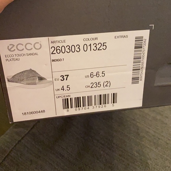 Brand new Ecco  Touch Sandal Plateu - Picture 5 of 7